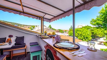 Terrasse sur le toit