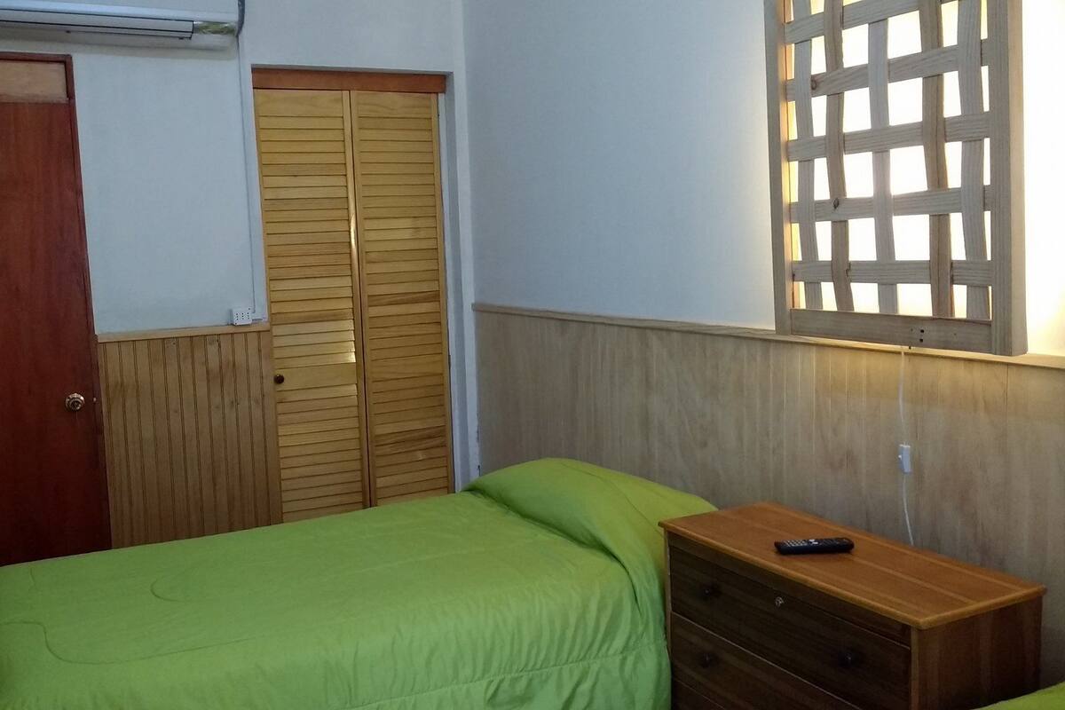 Habitación doble estándar, 1 cama matrimonial, baño privado | Tabla de planchar con plancha y wifi gratis