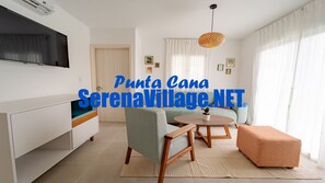 Deluxe Apartment, 2 Bedrooms, Balcony, Pool View | View from room - Serena Village (Punta Cana)