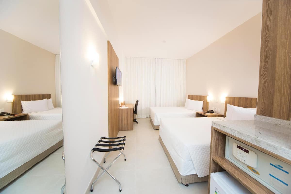Minibar, in-room safe, desk, blackout curtains