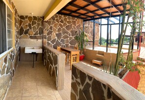 Suite, 2 lits doubles | Vue de la chambre