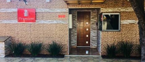 Façade de l’hébergement