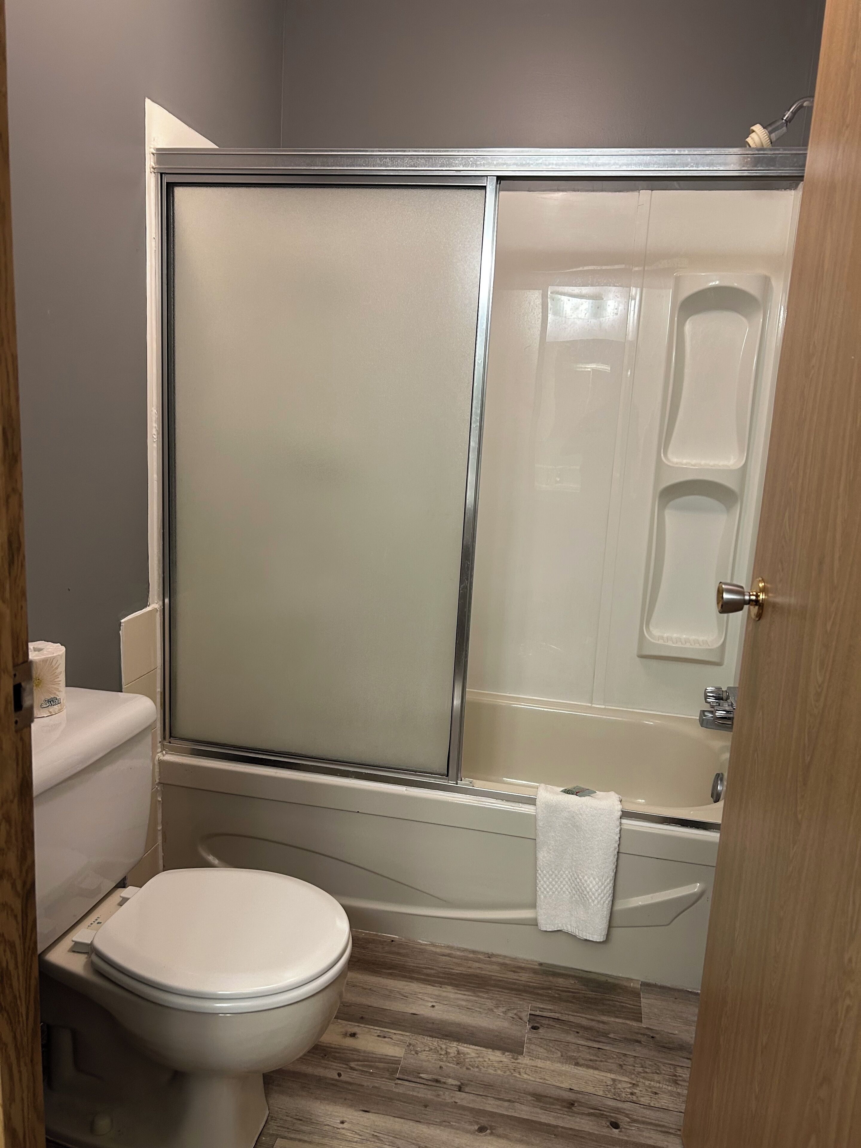 Free toiletries, towels
