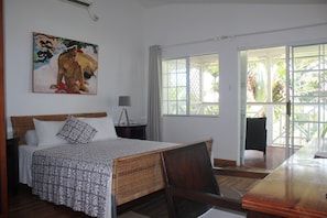 Standard Double Room, 1 Queen Bed, Ocean View | Minibar, in-room safe, desk, iron/ironing board - Waterfront Lodge (Nuku'alofa)