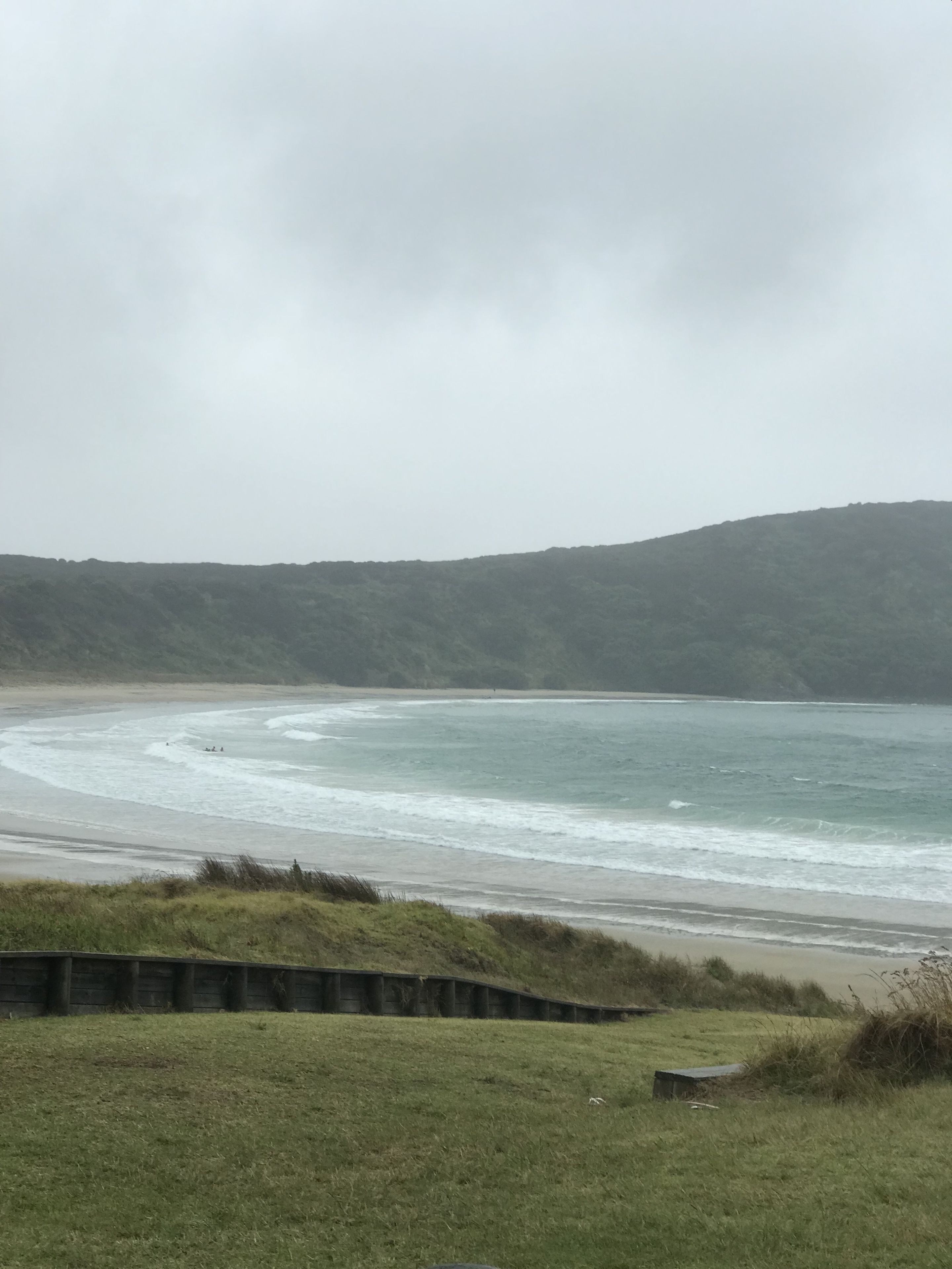 On the beach, white sand