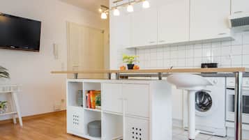 Kühlschrank, Ofen, Herdplatte, Geschirrspüler
