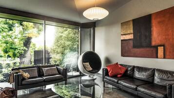 Design Apartment, 2 Bedrooms, River View, Garden Area | View from room