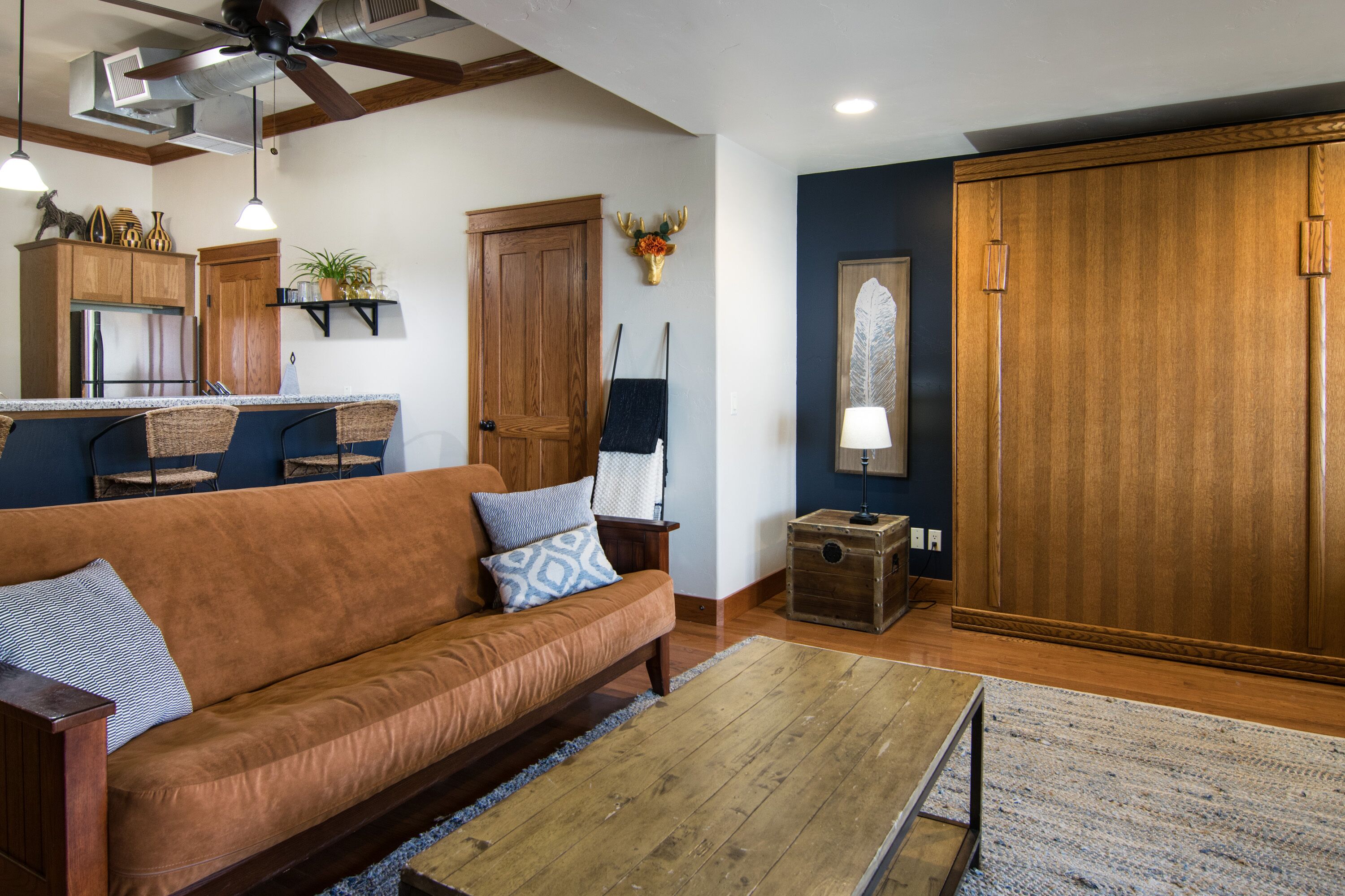 TV connectée, cheminée