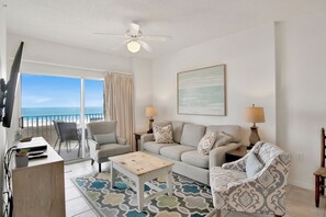 TV - Tidewater 308 | OBA | Clean, affordable beach front condo! (Orange Beach)