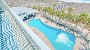 Indoor pool, a heated pool