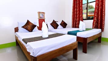 In-room safe, desk, blackout curtains, bed sheets