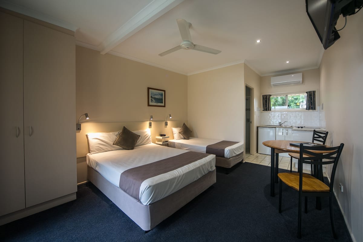 Iron/ironing board, cots/infant beds, rollaway beds, free WiFi