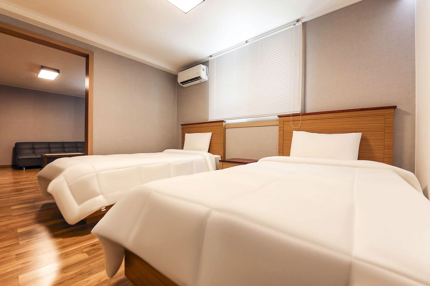 Premium bedding, down comforters, memory foam beds, free WiFi
