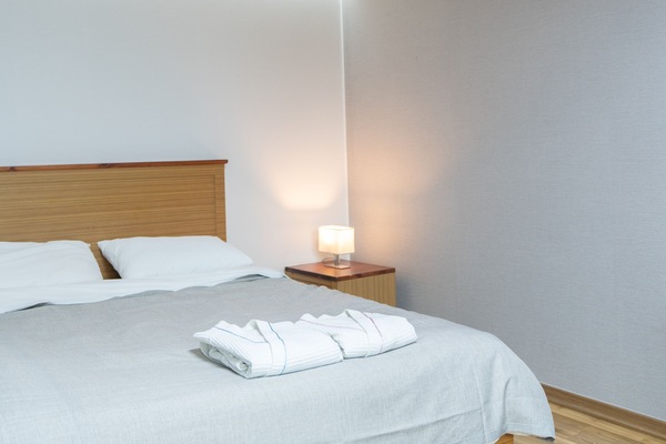 Premium bedding, down comforters, memory foam beds, free WiFi