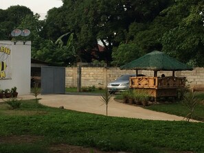 Entrada de la propiedad