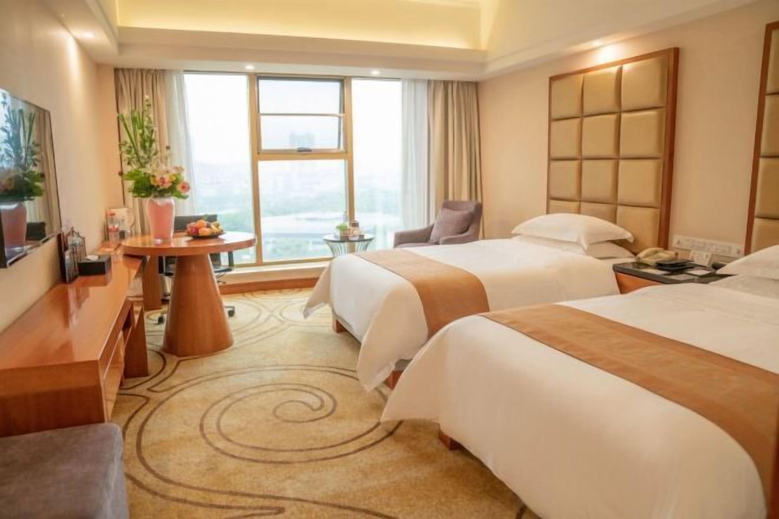 Minibar, in-room safe, desk, blackout curtains