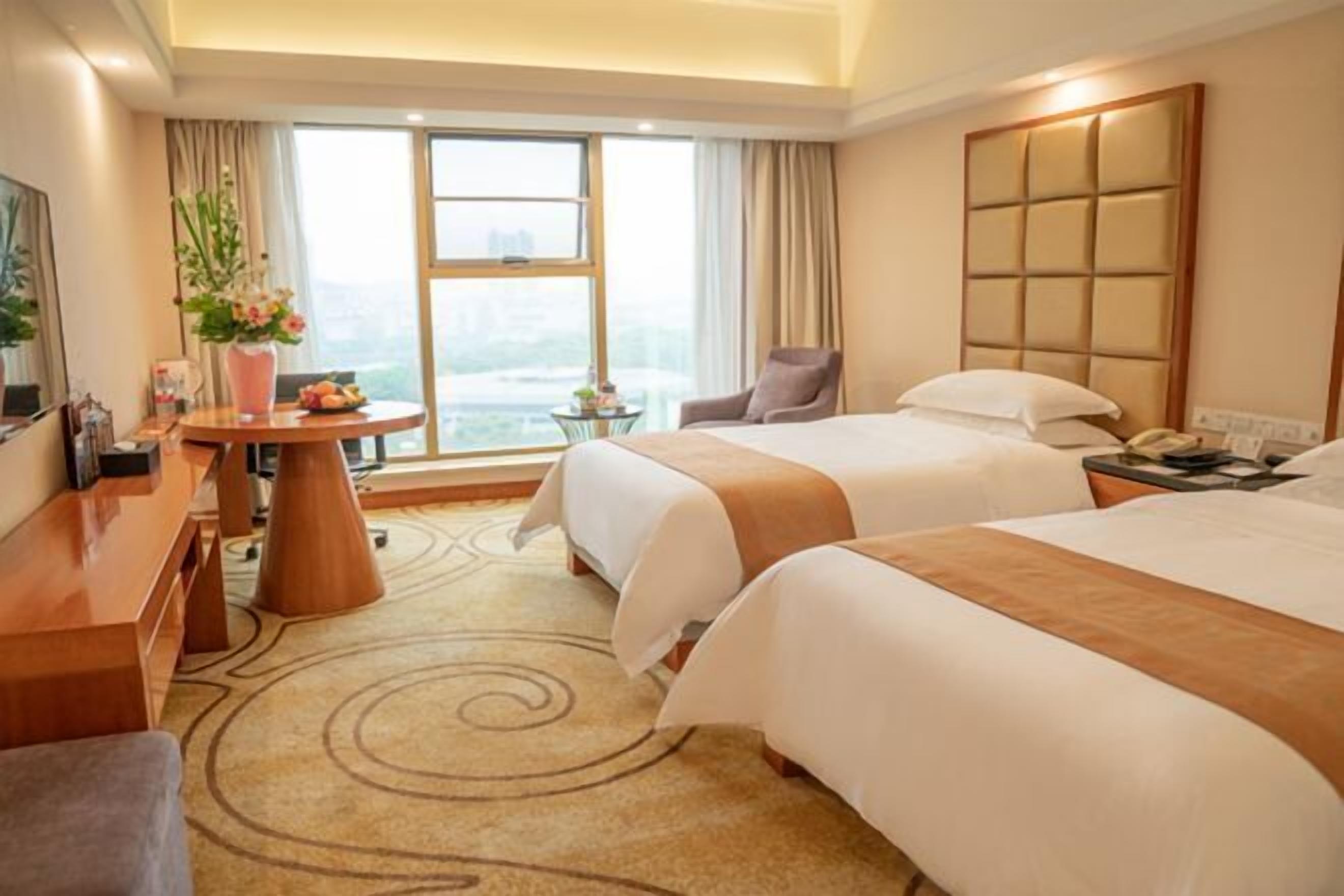 Minibar, in-room safe, desk, blackout curtains