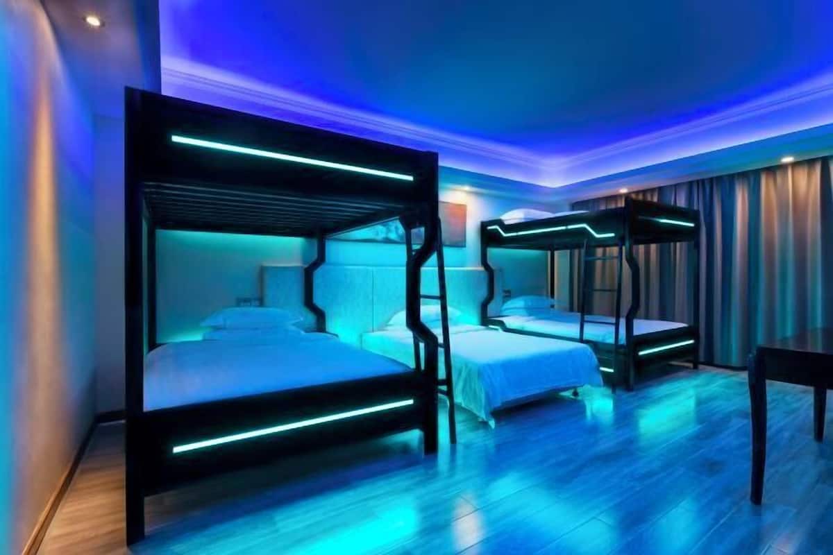 Minibar, in-room safe, desk, blackout curtains