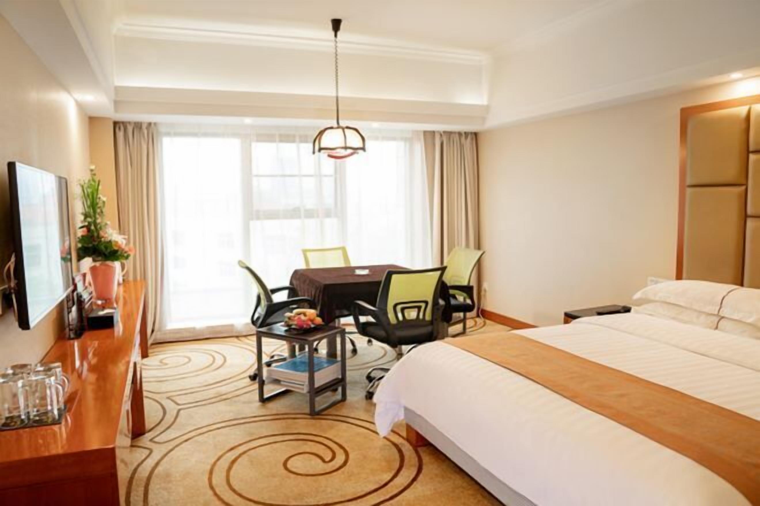 Minibar, in-room safe, desk, blackout curtains