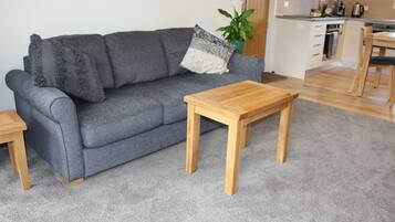 Luxury Villa, 1 Bedroom | Living area | Flat-screen TV