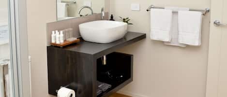 Luxury Villa, 1 Bedroom | Bathroom | Shower, free toiletries, hair dryer, bathrobes