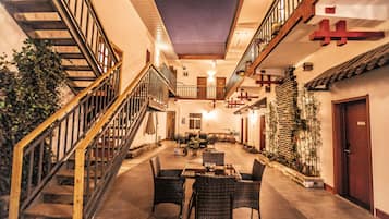 Sala de estar en el lobby