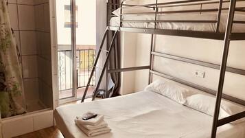 Blackout curtains, iron/ironing board, free WiFi