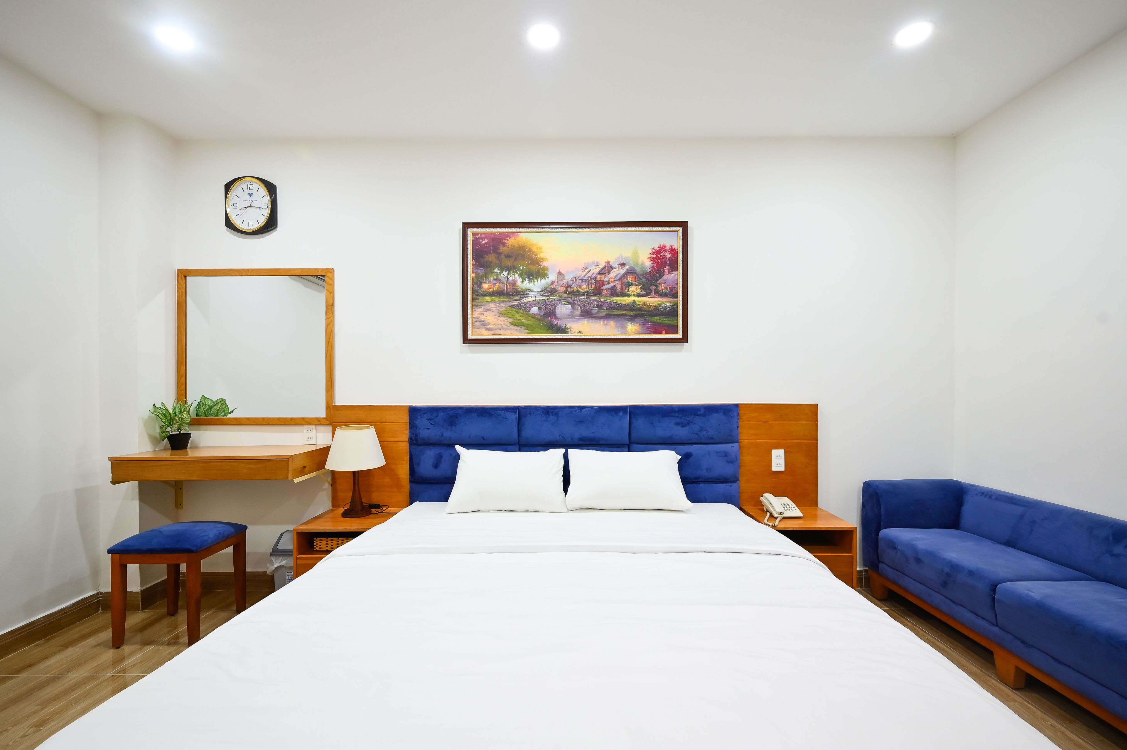 deluxe double room | premium bedding, in-room safe, blackout curtains, soundproofing