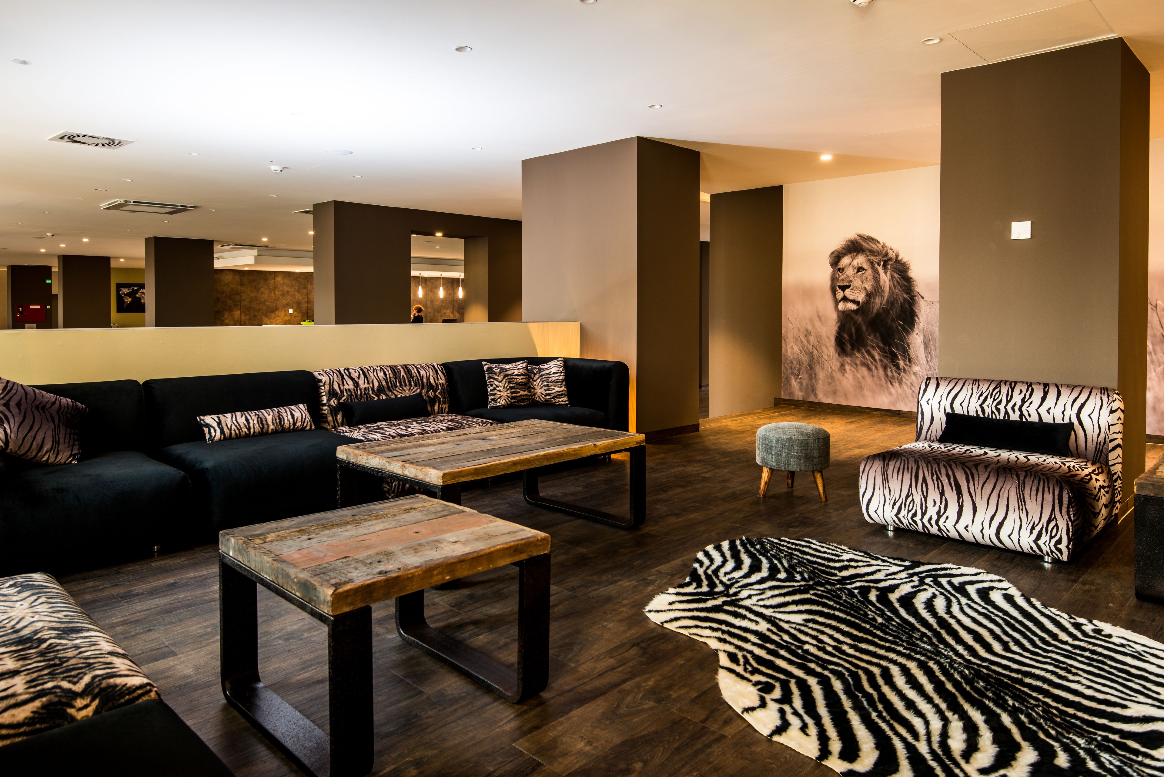 Khu tiếp khách ở sảnh