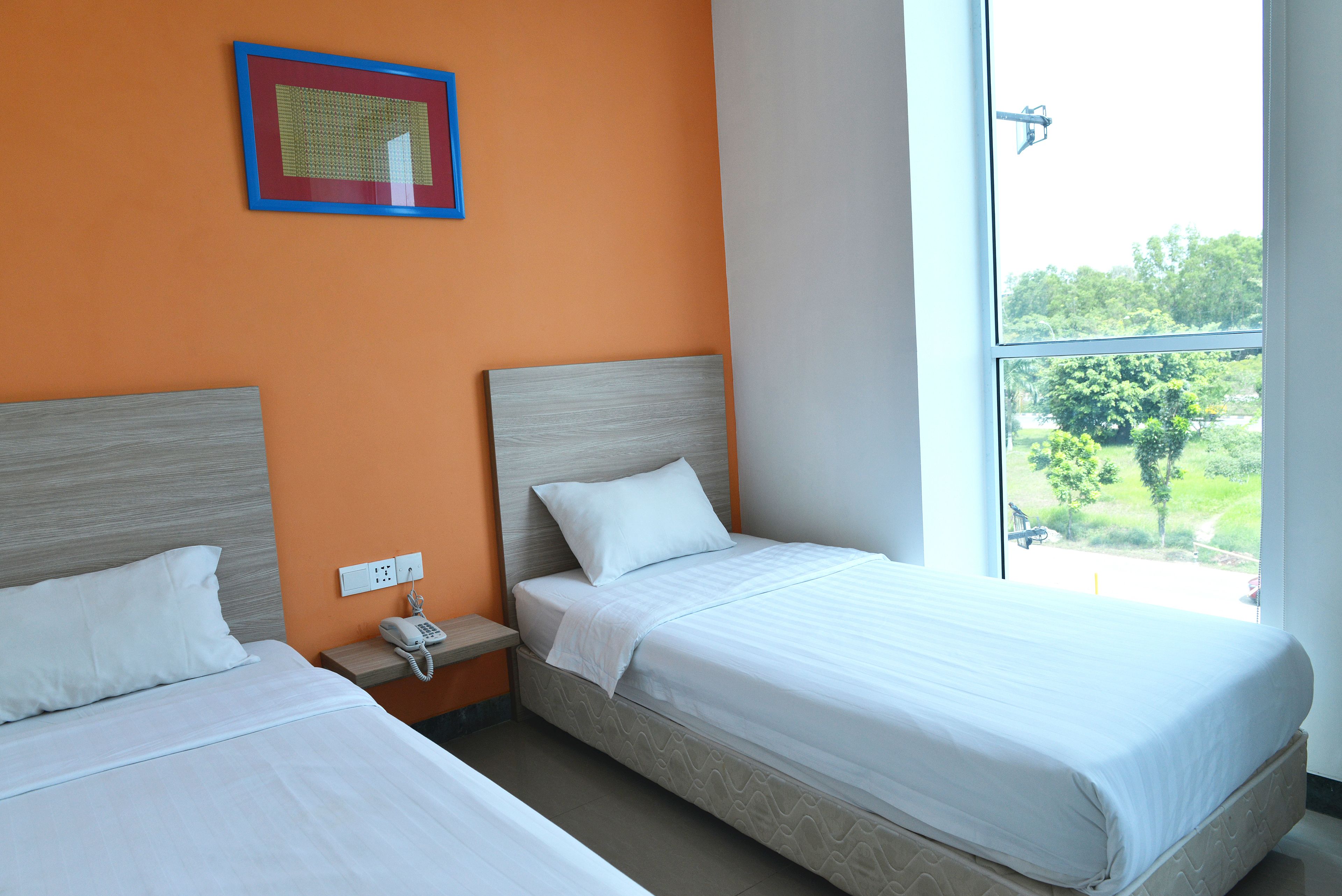 ห้องดีลักซ์ทวิน, 1 ห้องนอน | วิวจากห้องพัก