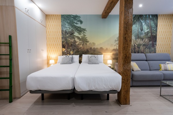 Deluxe Apartment, Private Bathroom (Amarillo) | Interior