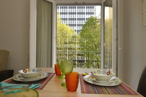 Superior Apartment, Private Bathroom, Park View (Superior) | Private kitchen