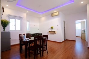 Opções para refeição no quarto