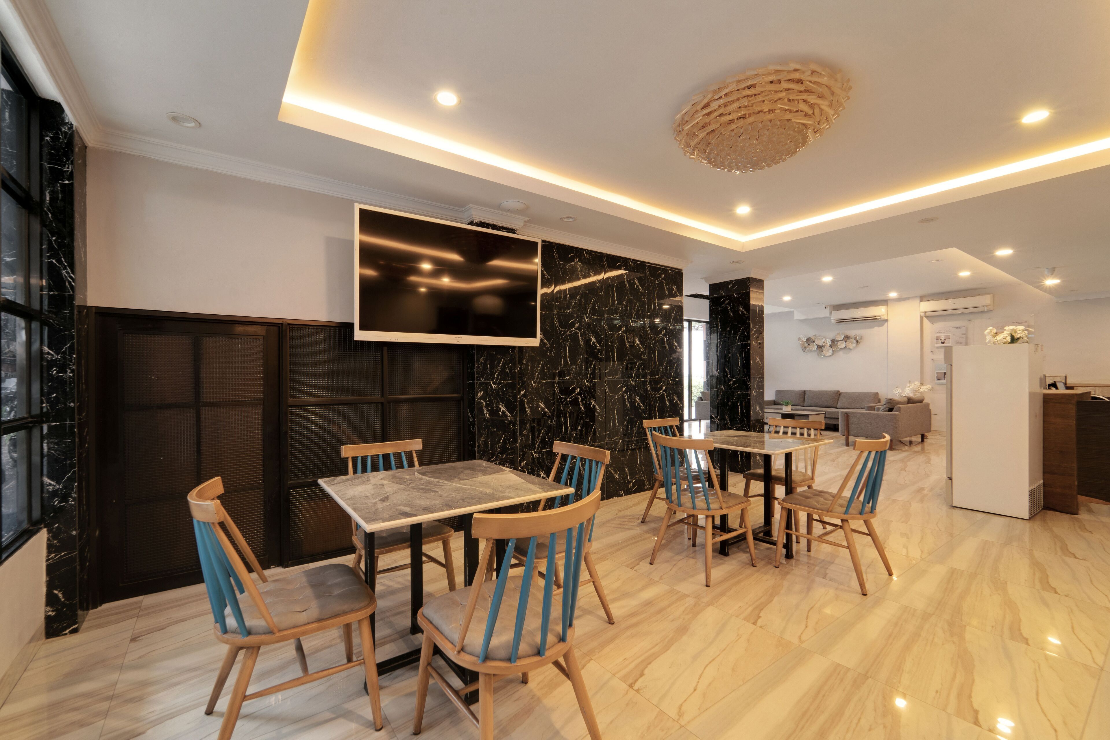 Sitzecke in der Lobby