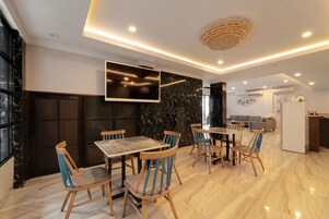 Sala de estar en el lobby