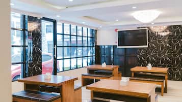 Lobby sitting area