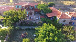 Aerial view - The Castle (Gökçeada)
