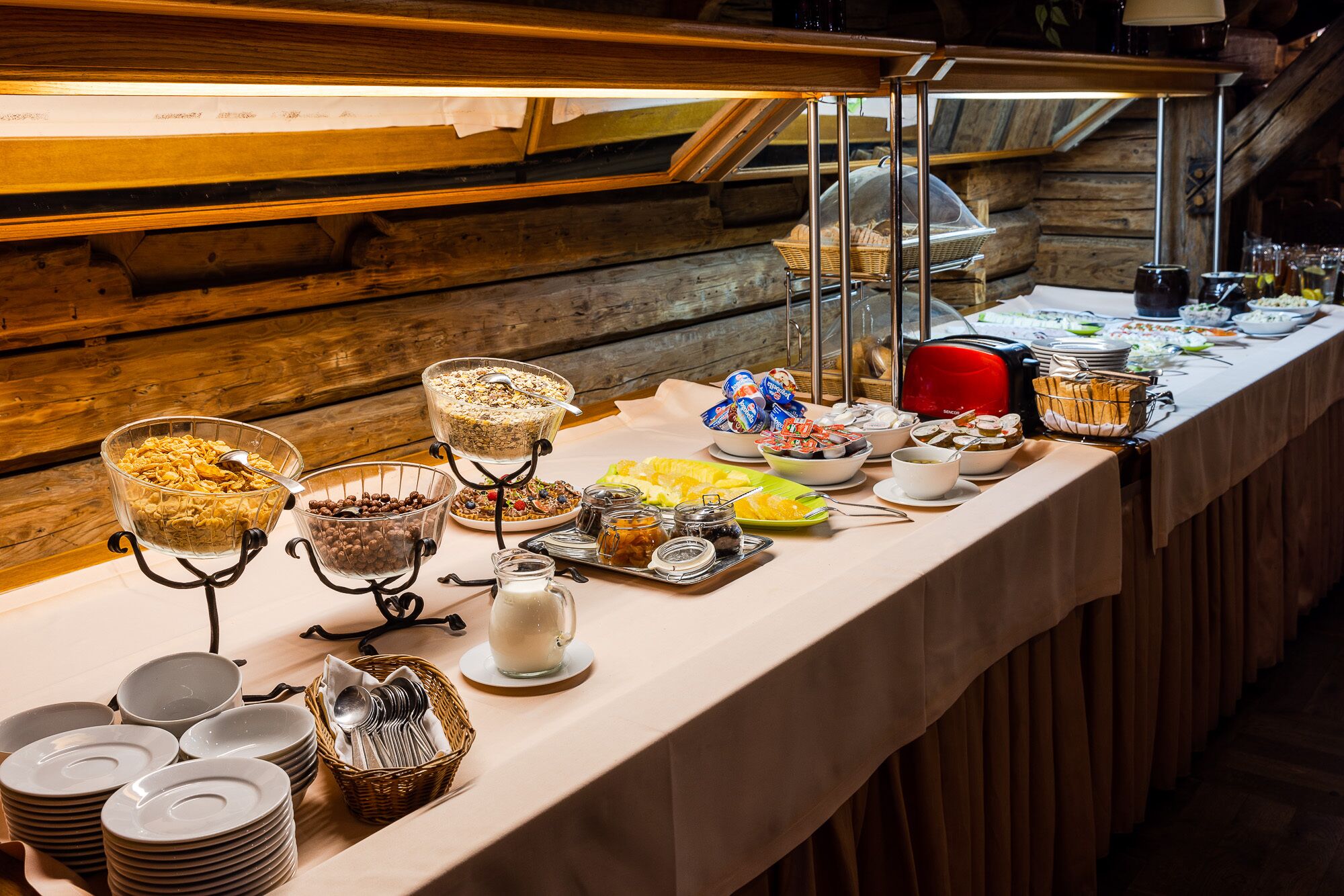 daily buffet breakfast (pln 50 per person)