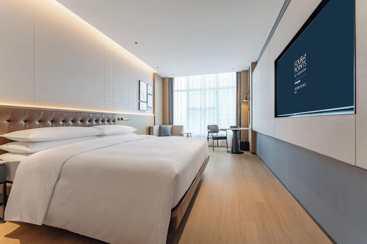 Minibar, in-room safe, desk, blackout drapes