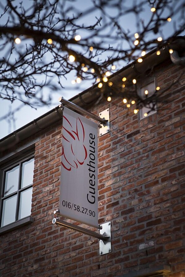 Façade de l’hébergement