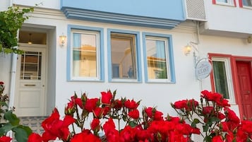 Majoituspaikan julkisivu