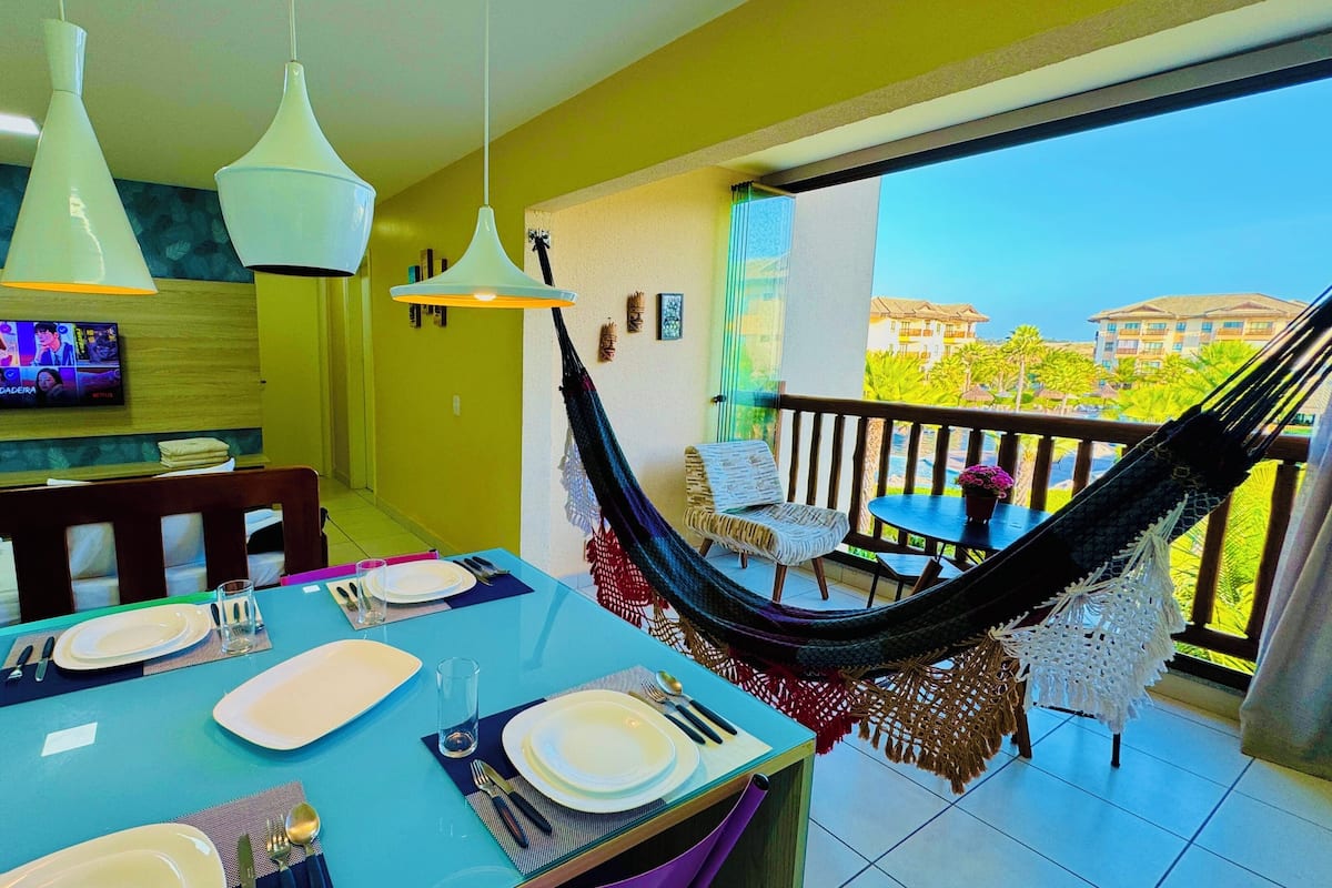 Deluxe Apartment, 2 Bedrooms | Living area | 43-inch Smart TV with digital channels, TV, Netflix