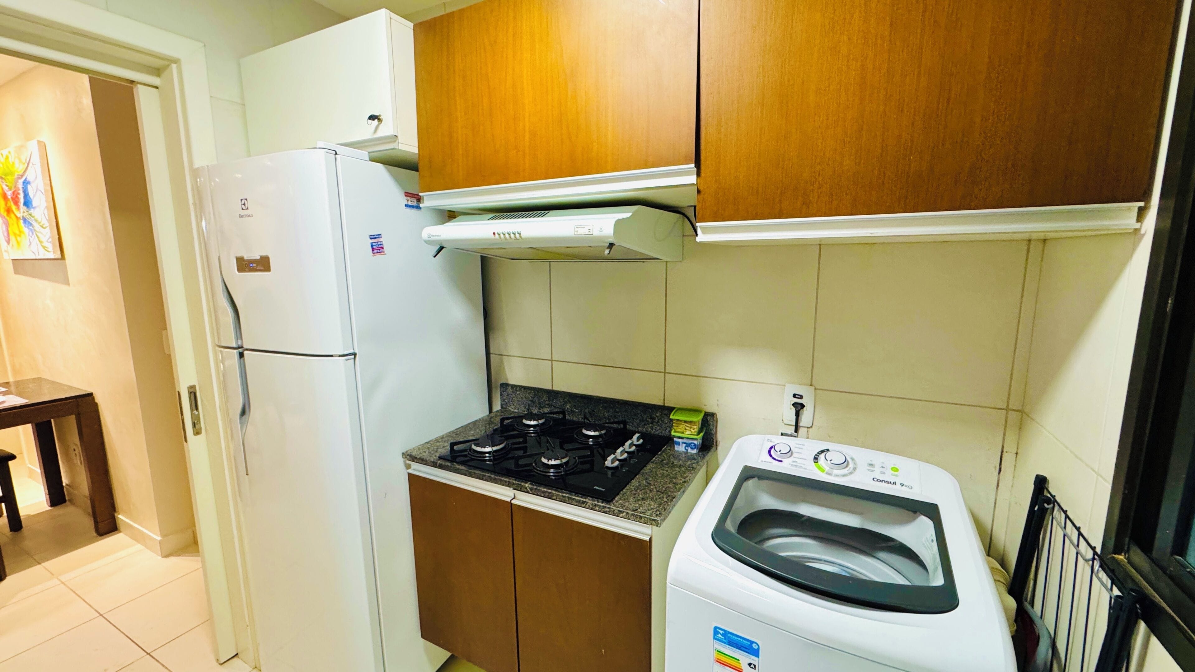 exclusive bungalow | private kitchen | fridge, microwave, cookware/dishes/utensils, cleaning supplies