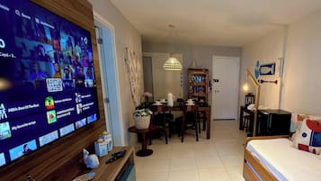 Bungalow | 1 bilik tidur, cadar kapas Mesir, peralatan tempat tidur premium