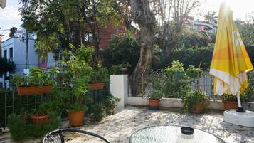 Deluxe-værelse - terrasse | Terrasse/gårdhave