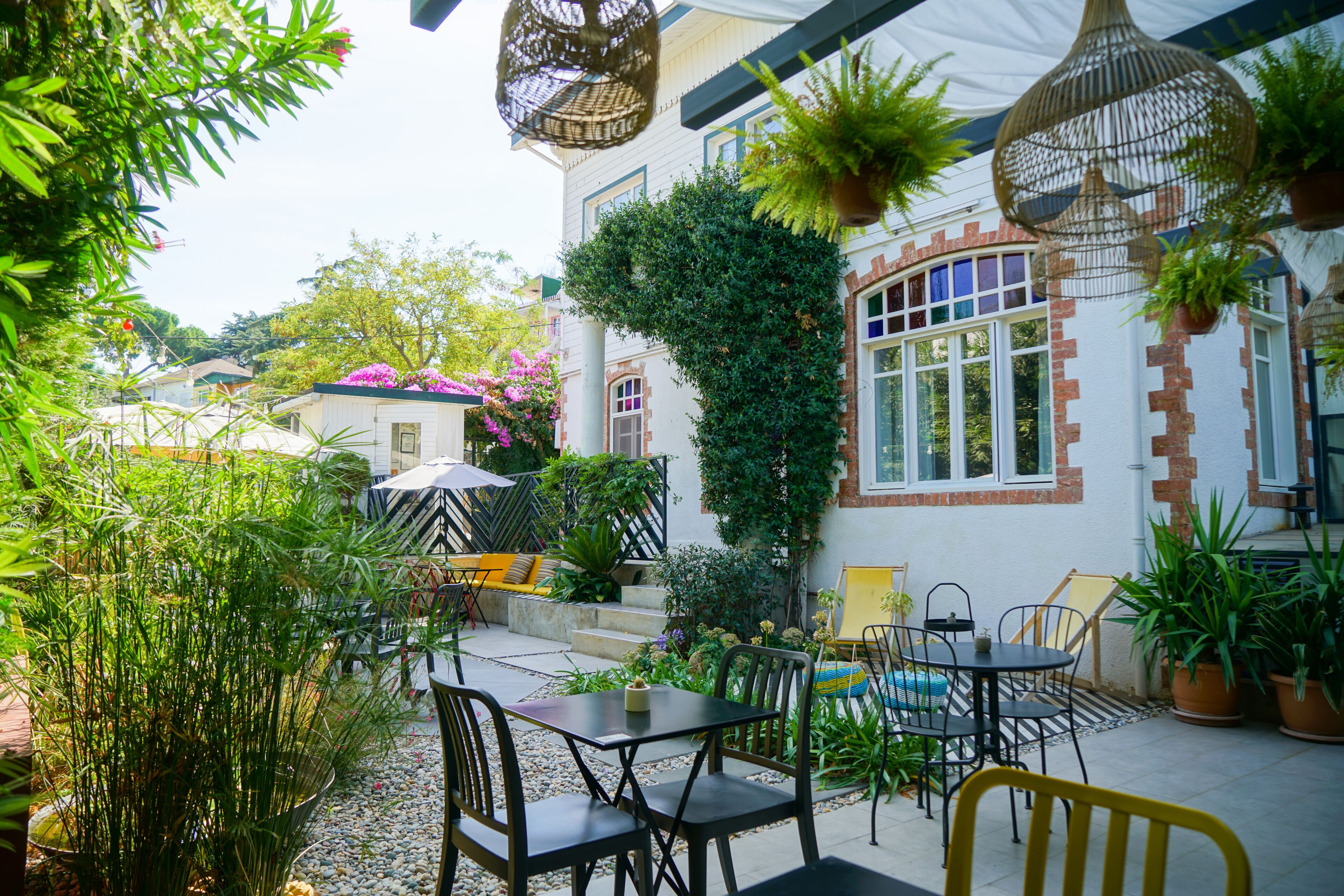 Façade de l’hébergement