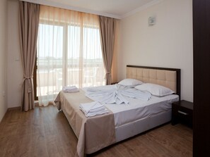 Lägenhet - 1 sovrum - balkong | Skrivbord