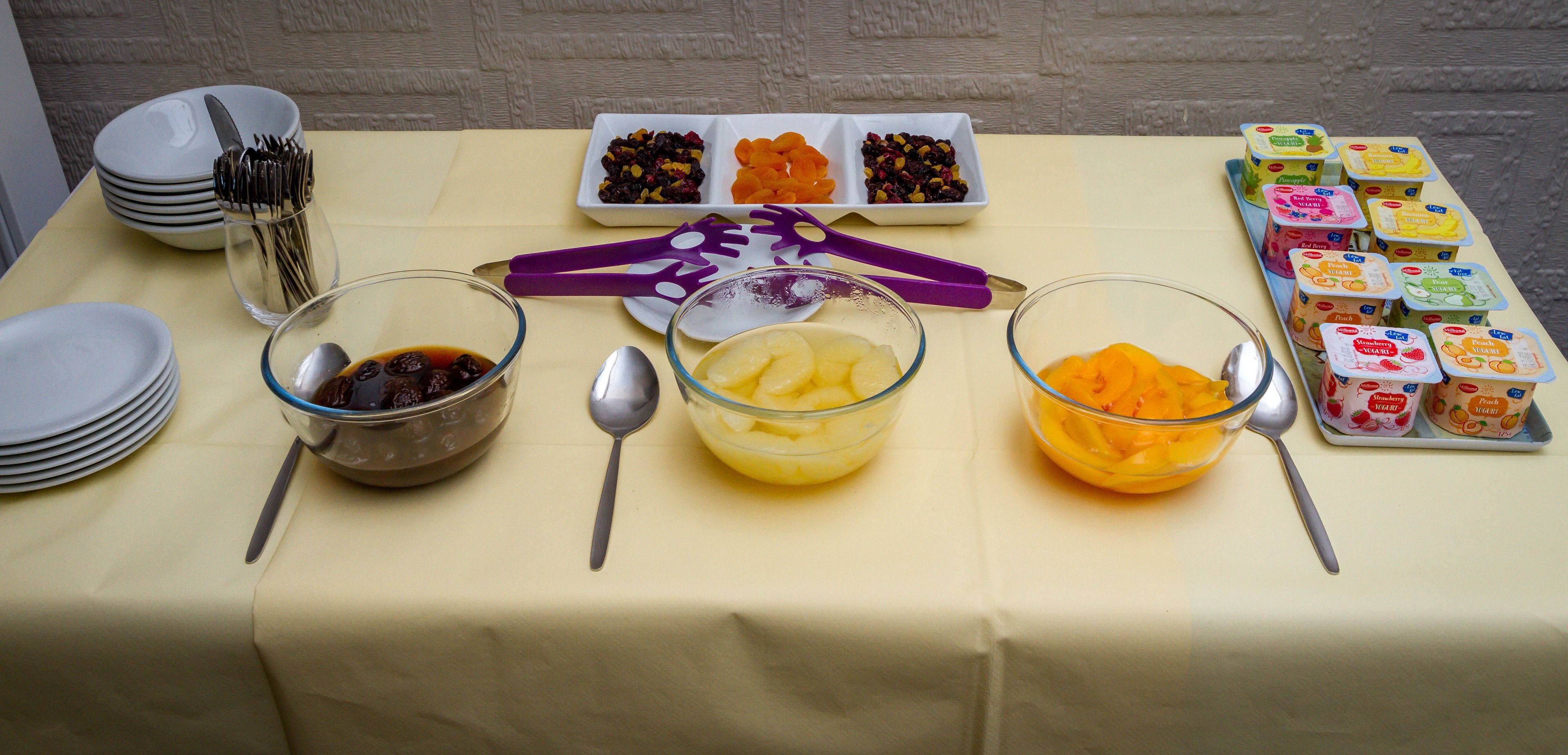 daily english breakfast (gbp 5 per person)