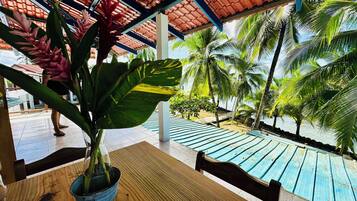 Comfort Apartment, Ocean View | Terrace/patio