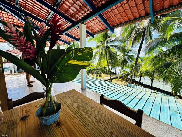 Comfort Apartment, Ocean View | Terrace/patio - Playa Mango (Bocas del Toro)